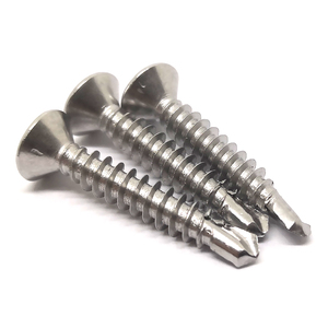 Vis autoperceuses en acier inoxydable 304 410 à tête hexagonale pour panneaux de particules, vis autotaraudeuses pour toiture et cloisons sèches, vis métalliques - Product Image 2