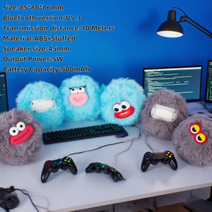 Mini haut-parleur portable sans fil 5W en peluche lapin mignon 2026 avec fonction FM et jouet à suspendre - Product Image 5