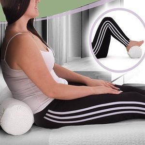 <span class=keywords><strong>Oreiller</strong></span> cervical et <span class=keywords><strong>pour</strong></span> les jambes en mousse à mémoire de forme cylindrique personnalisé WJ-181 avec récupération lente <span class=keywords><strong>pour</strong></span> une utilisation hôtelière, soulagement de la douleur, massage - Product Image 2