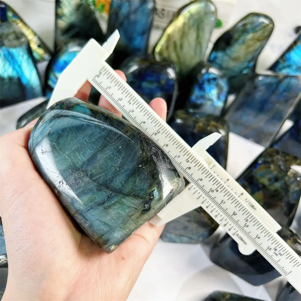 Hot High Quality Healing Crystals Gemstones Polished Labradorite Ornament Crafts For Decor