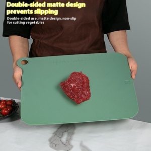 Double Sided Recycled <b>Plastic</b> Chopping Board Non Slip Large Kitchen Cutting Board Set for Kitchen - Product Image 6