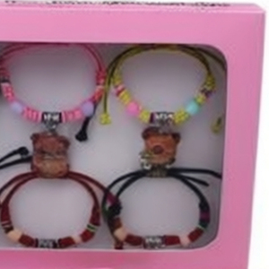 Braccialetto Charm Capibala alla Moda per Bambini, Set Regalo di Gioielli con Ciondolo in Resina a Forma di Animale - Product Image 5