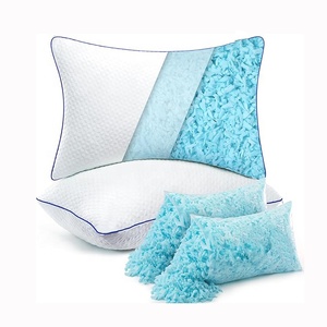 Penjualan terlaris bantal tempat tidur dengan penutup berongga dapat dicuci leher bepergian dukungan robek bantal busa memori - Product Image 1