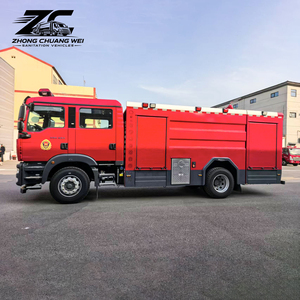 Camión de <span class=keywords><strong>Bomberos</strong></span> Sitrak 4x2, Rigurosamente Probado, Aprobado por la CCC, para Patrullaje de Incendios en Centros Turísticos - Product Image 4