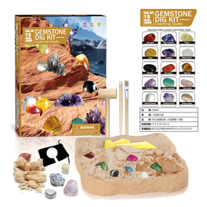 Kit de excavación para niños, juego educativo de excavación, joyería, Gema colorida, juego de excavación, minería de gemas - Product Image 2