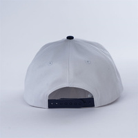 5 casquettes non structurées de panneau, petits chapeaux de style de bord de courbe avec la correction tissée