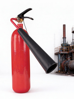 Se vend bien dans les usines chinoises et convient à une utilisation dans les magasins et les foyers Extincteurs à CO2 portables de 2 kg