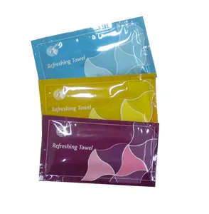 Wholesale Non-Woven Material 40gsm Spunlace Portable Cleaning Disposable Restaurant Wet Wipes