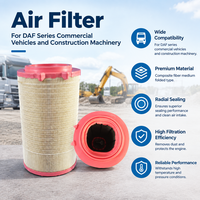 Filtre à air DAF 2240607 pour camion DAF, véhicule utilitaire, engin de construction, pièces de moteur diesel, remplacement robuste