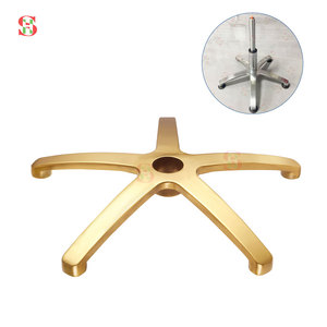 Base de fauteuil de <span class=keywords><strong>barbier</strong></span> professionnel en alliage d'aluminium avec pompe hydraulique et pieds étoile à cinq branches pour salon de coiffure - Product Image 2