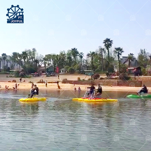 เรือแข่งเป่าลมแบบพกพาพับได้น้ำหนักเบาสำหรับการปั่นจักรยานน้ำทะเล - Product Image 1