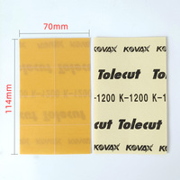 Kertas Amplas Kering Persegi KOVAX Tolekit Impor Jepang Set Poles 400-3000 Grit Perlengkapan Abrasif Perbaikan Cat Otomotif Grosir