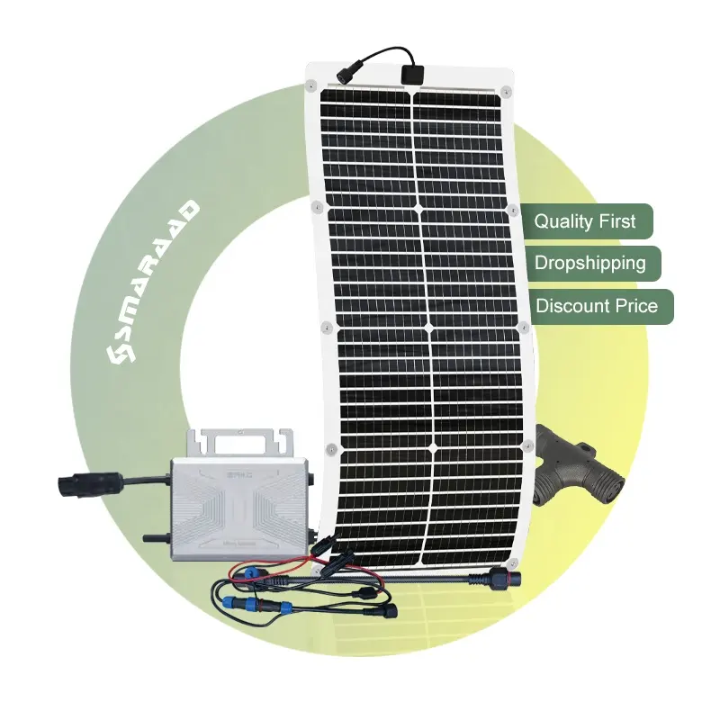 Window Systeem Hoge Efficiëntie Opvouwbare Mono Flexibele Zonnepaneel 300W Voor Reizen Rugzakken, Rvs, Boten