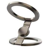 Support de téléphone magnétique en alliage de zinc avec anneau, Fidget Spinner, support pliable, antidérapant, anti-stress, pour lit et bureau, vente en gros