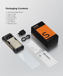 Doogee 5G Gồ Ghề Điện Thoại Thông Minh 22000MAh Đèn Pin Kép 16 + 512GB Android 15 Doogee S200 Max - Product Image 4