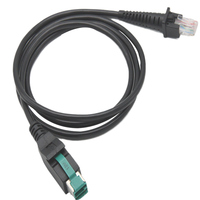 Cable de Escáner USB de 12 V a RJ50 10P10C Personalizado para Impresoras IBM y Máquinas POS