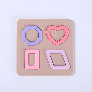 Juguetes de Rompecabezas para Niños de 0 a 3 Años, Tablero de Rompecabezas 3D de Silicona de Grado Alimenticio, Juguetes de Rompecabezas para Bebés - Product Image 4
