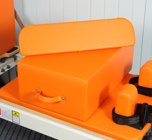 Mesin Reformer Pilates |   Aluminium Putih 2 in 1 Combo |   dengan Perlengkapan Pilates Lengkap - Product Image 2