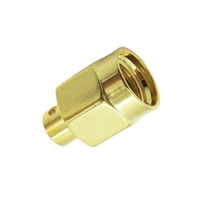 Conector Coaxial SMA Macho Recto de Latón de Alta Calidad para Cable RG141RG402 RG405