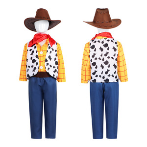 Star's Edge <b>Toy</b> <b>Story</b> Woody <b>Costume</b> Kids Cowboy Role Play Outfit - Product Image 2