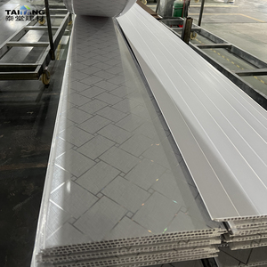 Honduras bóng trắng cieloraso En PVC tường và tấm Trần tablilla PVC Para cielos farso raso lambris PVC plafond tấm - Product Image 5