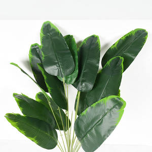 ต้นกล้วยพลาสติกสำหรับท่องเที่ยวราคาถูกต้นปาล์มประดิษฐ์<span class=keywords><strong>สาขา</strong></span>ใหม่ไม่มีหม้อสำหรับการตกแต่งกลับไปโรงเรียน - Product Image 3