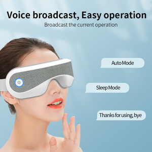 Smart Electronic BT Music Presión de aire Masajeador de ojos Compresa de calor Alivia las máscaras de ojos Masaje de ojos Protector calmante - Product Image 4