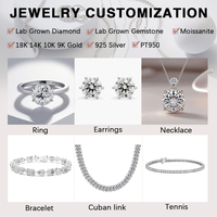 Boucles d'oreilles en forme de cœur rose, diamant cultivé en laboratoire certifié IGI, bijoux personnalisés pour femmes, or massif 9k 10k 14k 18k