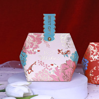 Boîtes à bonbons personnalisées pour mariage, emballage de cadeaux de fiançailles, boîtes cadeaux de fête de style européen, en gros