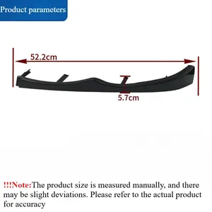 StarNav Pour Série 3 E46 330i 325i 2002-2005 4 Portes, Côté Conducteur Gauche, Cache de Garniture de Pare-chocs Avant Sous Phare - Product Image 5