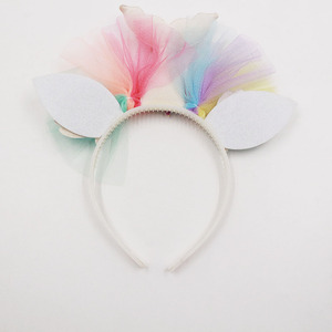Diadema con Cola de Pez para Bebés, Accesorio para el Cabello, Diadema Infantil con Diseño de <span class=keywords><strong>Sirena</strong></span>, Conchas y Estrellas de Mar - Product Image 2