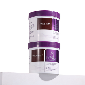 <span class=keywords><strong>Maschera</strong></span> <span class=keywords><strong>per</strong></span> <span class=keywords><strong>Capelli</strong></span> alla Cheratina Viola <span class=keywords><strong>per</strong></span> <span class=keywords><strong>Capelli</strong></span> Biondi <span class=keywords><strong>Decolorati</strong></span>, Rimuove Toni Giallo-Brassy, Vegana, Idratante, Lisciante, Lucidante, OEM - Product Image 5