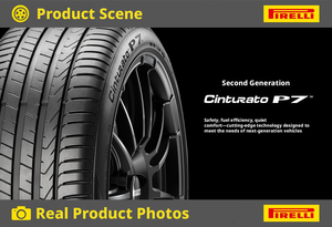 Neumático Radial <span class=keywords><strong>CINTURATO</strong></span> P7 Gen 2 Nuevo 245/40R19 19" Sin Cámara de Goma para Auto de Pasajeros, Repuesto/Reparación - Product Image 5