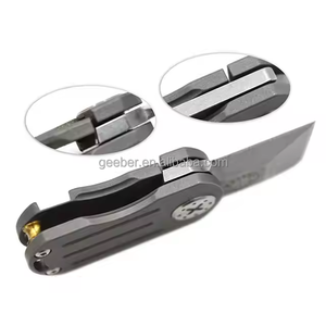 Đa Chức Năng Gấp Dao Cắm Trại Ngoài Trời Mini Pocket Edc Titan Dao - Product Image 4