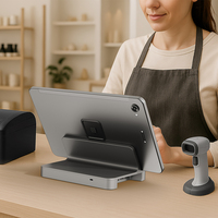 Tablette Android 12 pouces NFC MTK G99 4G LTE Écran 2K Incell Tablette de commande de restaurant Charge PD Ports RJ45 Support Kiosque de point de vente