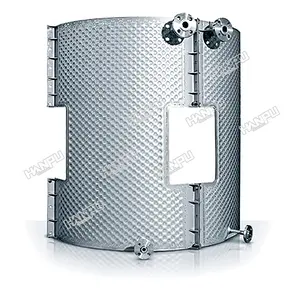Evaporatore usato modulo piastra cuscino in acciaio inox 2205 5T/HR Duplex pellicola di caduta