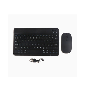 ชุดคีย์บอร์ดและเมาส์ไร้สาย คีย์บอร์ด เมาส์เกมมิ่ง ไฟแบ็คไลท์ RGB แสง 7 สี ดีไซน์บางเฉียบ คีย์บอร์ด - Product Image 5