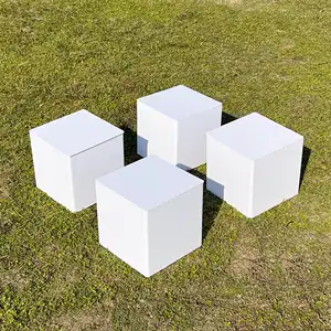 Cao cấp 4 bước mutilfuntion Acrylic hiển thị thực phẩm Cubes tùy chỉnh lucite làm tổ tự chọn thực phẩm bảng