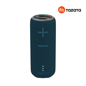 ลำโพง Tazata FUN 200 สีฟ้าโอเชียน กำลังขับ 20 วัตต์ กันน้ำระดับ IPX7 ลำโพงบลูทูธแบบพกพา สเตอริโอ TWS สำหรับเดินทางและกิจกรรมกลางแจ้ง - Product Image 1