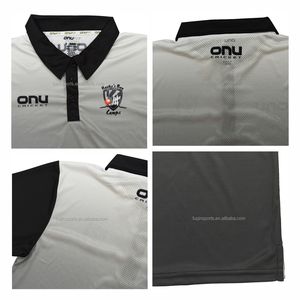 맞춤형 크리켓 아일랜드 스타일 폴로 셔츠 폴리네시아 태그 터치 리그 폴로 반바지 승화 남성용 폴로 셔츠 오프 필드 저지 - Product Image 6