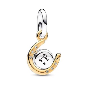 HaYa Fashion - Abalorios Colgantes de Plata de Ley 925 de Alta Calidad con Diseño de Luciérnaga Luminosa, Ojo Mágico y Atrapasueños a Color - Product Image 2