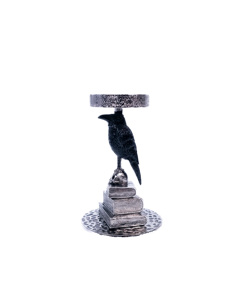 Clearance Stock <strong>Gothic</strong> Raven <strong>Gothic</strong> <strong>Candle</strong> Holder Zinc Alloy Metal Dark Style for Halloween Interior Accents Home Decor <strong>Candle</strong> - Product Image 4