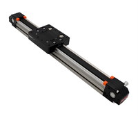 Module linéaire silencieux à courroie, longueur de déplacement personnalisable 40-1200 mm, moteur pas à pas, module linéaire silencieux à haute vitesse pour CNC