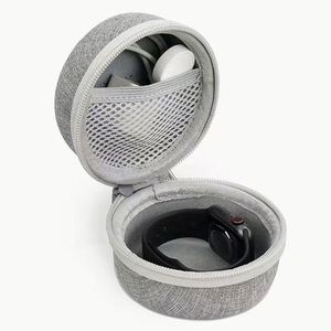 Étui de transport pour montre, étanche, résistant aux chocs, personnalisé, en EVA, avec fermeture éclair, design rond à coque rigide - Product Image 5
