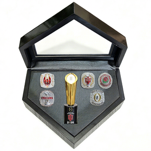 <span class=keywords><strong>Bague</strong></span> de championnat de football des Indiana University Mountaineers 2025, best-seller - Ensemble de bijoux commémoratifs pour les fans - Product Image 2