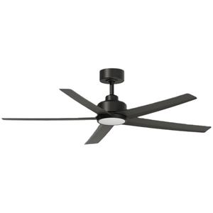 Ventilador de techo LED para interiores con control remoto, de 52 pulgadas, 3 aspas de ABS, para sala de estar, con tiempo de funcionamiento prolongado. - Product Image 1