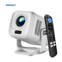 Projecteur vidéo portable Topleo Mini, Android 13, mise au point automatique, 4K HD 1080P, projecteur intelligent à courte focale