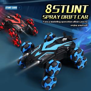 Coche acrobático teledirigido todoterreno con espray giratorio, coche acrobático teledirigido inteligente, juguete de escalada, 360 - Product Image 5
