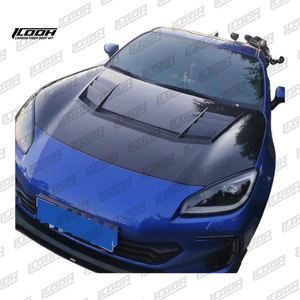 ICOOH Racing BRZ Style Kit de carrosserie en Fiber de carbone capot moteur avant avec évents pour <span class=keywords><strong>Toyota</strong></span> <span class=keywords><strong>GT86</strong></span> 2022 + - Product Image 2