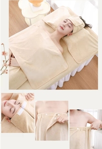 Custom Logo Luxury Bathrobes or <strong>Spa</strong> <strong>Towels</strong> <strong>Spa</strong> Dress Wrap <strong>Towel</strong> White Micro Fiber <strong>Towel</strong> <strong>Spa</strong> Massage - Product Image 5